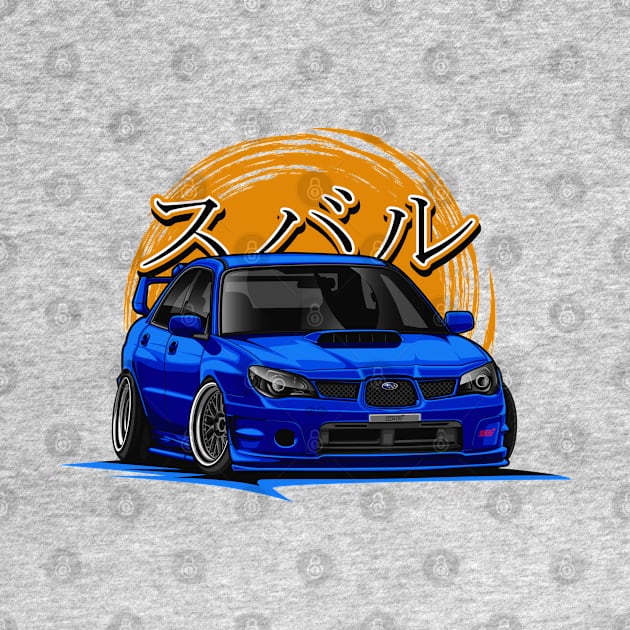 Impreza WRX STi (Blue) by Jiooji Project